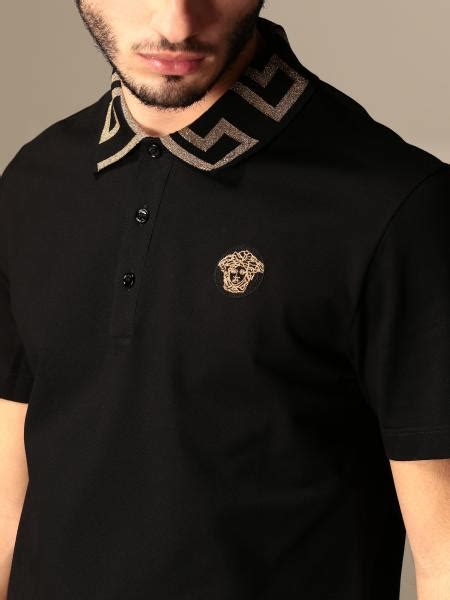 polo versace collection uomo|versace polo shirts for men.